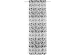 Vorhang WIRTH "Berlare", grau (dunkelgrau), B:131cm H:175cm, Jacquard, Baumwolle, Polyester, Gardinen, Vorhang