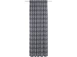 Vorhang ADAM "Romantic Puligny" Gr. 3, blau (dunkelblau), B:142cm H:225cm, Jacquard, Baumwolle, Gardinen, Vorhang, aus 100% Bio-Baumwolle