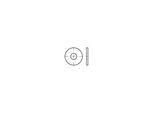 Scheibe DIN 9021/ISO 7093 26x72x5mm Edelstahl A2 blank ; Industrial Quality Supplies (070939240240000)