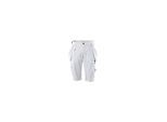 Mascot Shorts mit abnehmbaren Hängetaschen Handwerkershorts Größe C46, weiss (17149-311-06-C46)