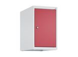 C+P Aufsatzschrank, 7035/3003 500x300x500mm Verschluss Zylinderschloss 1 Abteile ; C + P Möbelsysteme (080090-10|S10016)