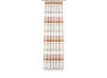 Vorhang WIRTH "Novara" Gr. 1, orange (terra), B:135cm H:145cm, Jacquard, Baumwolle, Polyacryl, Polyester, Gardinen, Vorhang