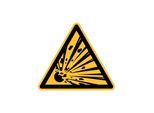 Eichner Warnschild Explosionsgefährliche Stoffe 10 cm PVC (9225-12040-010)
