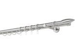 Gardinenstange MYDECO "20mm Cardo Wandträger 12 cm", silber (edelstahlfarben), L:270cm, Aluminium, Gardinenstangen, Gardinenstange