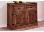 Kommode OTTO HOME, braun (dunkel gewachst), B:104cm H:84cm T:47cm, Sideboards, Kommode, Breite 104 cm, Höhe 84 cm
