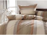 Bettwäsche DYCKHOFF "Kira", beige, B/L: 155cm x 220cm, 1 Stk., 1 Stk., Frottee, B/L: 80cm x 80cm, 2 Stk., Frottee, Obermaterial: 75% Baumwolle, 25% Polyester, Bettwäsche, Bettwäsche, aus Weichfrottier