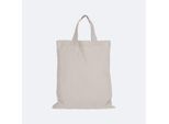 Apothekertasche TEXXILLA, 2 kurze Trageschlaufen, OEKO-TEX® STANDARD 100, L 220 x B 260 mm, Baumwolle, natur
