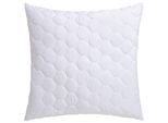 Microfaserkissen OTTO HOME "Angly Kopfkissen 40x80, 80x80, ultra-weich, stützend, hypoallergen", weiß, B:80cm H:15cm L:80cm, Bezug: 100% Polyester. Füllung: 100% Polyester, Kopfkissen, Kissen für erholsamen Schlaf, pflegeleicht und langlebig