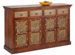 Sideboard OTTO HOME "Marco", braun, B:146cm H:90cm T:45cm, Sideboards, Sideboard, Kommode, Breite 146 cm