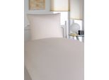 Bettwäsche ELEGANTE "Hamburger Streifen", beige (natur), B/L: 135cm x 200cm, 1 Stk., 1 Stk., Mako-Satin, B/L: 80cm x 80cm, 2 Stk., Mako-Satin, Obermaterial: 100% Baumwolle, Bettwäsche, Bettwäsche, angenehmes Hautgefühl