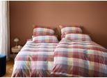 Bettwäsche ELEGANTE "Hamilton", rouge, B/L: 135cm x 200cm, 1 Stk., 1 Stk., Flanell, B/L: 80cm x 80cm, 2 Stk., Flanell, Obermaterial: 100% Baumwolle, Bettwäsche, Bettwäsche, angenehmes Hautgefühl