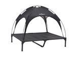 VidaXL Hundebett schwarz 77 cm, 82,5 cm, 77 cm