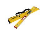 STABILA Digitale Wasserwaage TECH 196 DL, 81 cm, wasser- und staubdicht nach IP 67, 2 Digital-Displays, kalibrationsfrei, Anzeige-Modi: °, %, mm/m, in (19828)