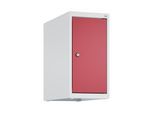 C+P Aufsatzschrank, 7035/3003 500x250x500mm Verschluss Zylinderschloss 1 Abteile ; C + P Möbelsysteme (080090-19|S10016)