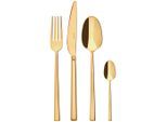 Sambonet Besteckset, Gold, Metall, 24-teilig, DIN EN ISO 14001, DIN EN ISO 50001, DIN EN ISO 9001, Essen & Trinken, Besteck, Besteck-Sets