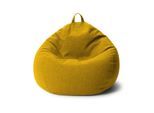 URBANARA Sitzsack 120l senfgelb Basic-Comfort