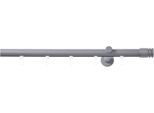 Innenlaufschiene GOOD LIFE "Mira" Gr. 5, grau (anthrazit), L:200cm Ø:20mm, Aluminium, Metall, Gardinenstangen, Innenlaufschiene