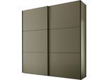 Schwebetürenschrank STAUD "Includo, Made in Germany", braun (dekor salbei), B:188cm H:222cm T:68cm, Holzwerkstoff, Schränke, Schwebetürenschrank, Mit vier verschiedenen Ausstattungsvarianten