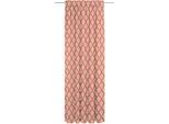 Vorhang ADAM "Maroccan Shiraz Light" Gr. 2, orange, B:142cm H:175cm, Jacquard, Baumwolle, Gardinen, Vorhang, aus 100% Bio-Baumwolle