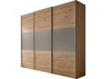 Schwebetürenschrank STAUD "Includo, Made in Germany", artisan eiche, saphir, B:298cm H:222cm T:68cm, Holzwerkstoff, Schränke, Schwebetürenschrank