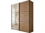 Schwebetürenschrank STAUD "Includo_Minisystem_08_2-türig, Made in Germany", dekor artisan eiche, B:167cm H:222cm T:68cm, Holzwerkstoff, Schränke, Schwebetürenschrank, Mit vier verschiedenen Ausstattungsvarianten