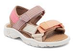 Sandale BISGAARD "nico Weite: normal", Jungen, Gr. 30, orange (rose), Textil, Schuhe Sandale, Trekkingschuh, Badeschuh, Klettschuh, Größenschablone zum Download
