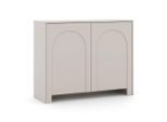 Boxxx Kommode Arco, Kaschmir, Holzwerkstoff, 1 Fächer, 103.5x83x35 cm, Typenauswahl, Beimöbel erhältlich, stehend, in verschiedenen Größen erhältlich, Wohnzimmer, Kommoden & Sideboards, Kommoden