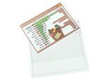 EICHNER Magnet-Sichttasche aus Hart-PVC, VE 10 Stk, Format DIN A4 quer, transparent
