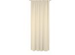 Vorhang WIRTH "Newbury", beige, B:130cm H:395cm, Baumwolle, Polyester, Gardinen, Vorhang, nach Maß
