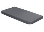 Spannbettlaken IRISETTE "Porto 20", grau (grafit), B:150cm L:200cm, Jersey, Obermaterial: 95% Baumwolle, 5% Elasthan, Bettlaken, Spannbettlaken, besonders elastisch