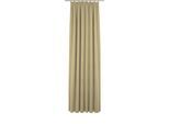 Vorhang WIRTH "Westport" Gr. 1, beige, B:132cm H:145cm, Jacquard, Polyester, Gardinen, Vorhang