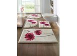 Badematte GRUND Gr. 1, beige (ecru, beere), rechteckig (45cm x 50cm ), 1 Stk., Badematten, Badematte