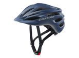 Fahrradhelm CRATONI "Fahrradhelm Pacer dunkelblau matt" Gr. L, blau, Helme, L, 100% Erzeugnis unbest Zusammensetzg EuZ., Fahrradhelm