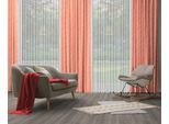 Vorhang ADAM "Argentinian Criolla Light" Gr. 2, orange, B:142cm H:175cm, Jacquard, Baumwolle, Gardinen, Vorhang, aus 100% Bio-Baumwolle