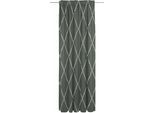 Vorhang ADAM "Casket Valdelana" Gr. 5, grün (olive), B:142cm H:255cm, Jacquard, Baumwolle, Gardinen, Vorhang, aus 100% Bio-Baumwolle