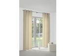 Vorhang WIRTH "NEUFAHRN" Gr. 4, grau (taupe), B:135cm H:245cm, Jacquard, Polyacryl, Polyester, Gardinen, Vorhang