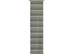 Schiebegardine WIRTH "Benewitz" Gr. 3, grün (moosgrün), B:60cm H:225cm, Jacquard, Baumwolle, Polyester, Gardinen, Schiebegardine