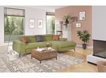 Ecksofa COTTA "Kitty L-Form, B: 242 cm", grün (grass), B:244cm H:72cm T:166cm, 94% POLYESTER (PES) 6%POLYAMID (PA), Sofas, Ecksofa, mit Kopfteilverstellung, optional Bettfunktion & Bettkasten