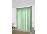 Vorhang WIRTH "Neveres" Gr. 4, grün (jade), B:135cm H:245cm, Jacquard, Baumwolle, Gardinen, Vorhang