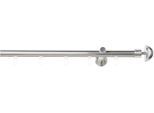 Innenlaufschiene GOOD LIFE "Redondo" Gr. 1, silber (edelstahlfarben), L:120cm Ø:20mm, Aluminium, Metall, Gardinenstangen, Innenlaufschiene