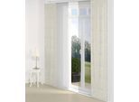 Schiebegardine WIRTH "Gospic" Gr. 4, braun, B:60cm H:245cm, Jacquard, Baumwolle, Polyester, Gardinen, Schiebegardine