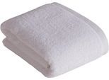 Saunatuch VOSSEN "High Line", weiß, B:100cm L:150cm, Walkfrottee, Obermaterial: 100% Baumwolle, Handtücher, Saunatuch