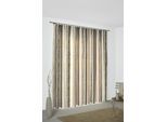 Vorhang WIRTH "Soliera" Gr. 5, braun, B:132cm H:255cm, Jacquard, Polyester, Gardinen, Vorhang