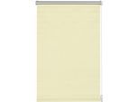 Seitenzugrollo GARDINIA "EASYFIX Rollo Thermo ENERGIESPAREND" Gr. 6, beige (naturfarben), B:90cm H:210cm, Polyester, Rollos, Seitenzugrollo, abdunkelnd mit Thermobeschichtung