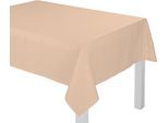 Tischdecke WIRTH "Berwick" Gr. 1, orange (terra), B:85cm L:85cm, Baumwolle, Polyester, Tischdecken, Tischdecke
