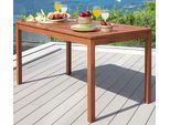 Gartentisch MERXX "Montana", braun, B:80cm H:76cm T:150cm, Tische, Gartentisch