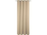 Vorhang ADAM "Indian Cortezada Light" Gr. 2, beige (dunkelbeige), B:145cm H:175cm, Jacquard, Baumwolle (Bio-Baumwolle), Gardinen, Vorhang, aus 100% Bio-Baumwolle