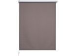 Seitenzugrollo LIEDECO Gr. 7, grau (stone), B:120cm H:150cm, Polyester, Rollos, Seitenzugrollo