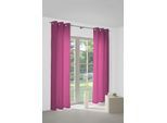 Vorhang WIRTH "Dim out" Gr. 3, pink, B:145cm H:220cm, Polyester, Gardinen, Vorhang