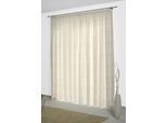 Vorhang WIRTH "Gospic" Gr. 2, gold (goldfarben), B:132cm H:175cm, Jacquard, Baumwolle, Polyester, Gardinen, Vorhang